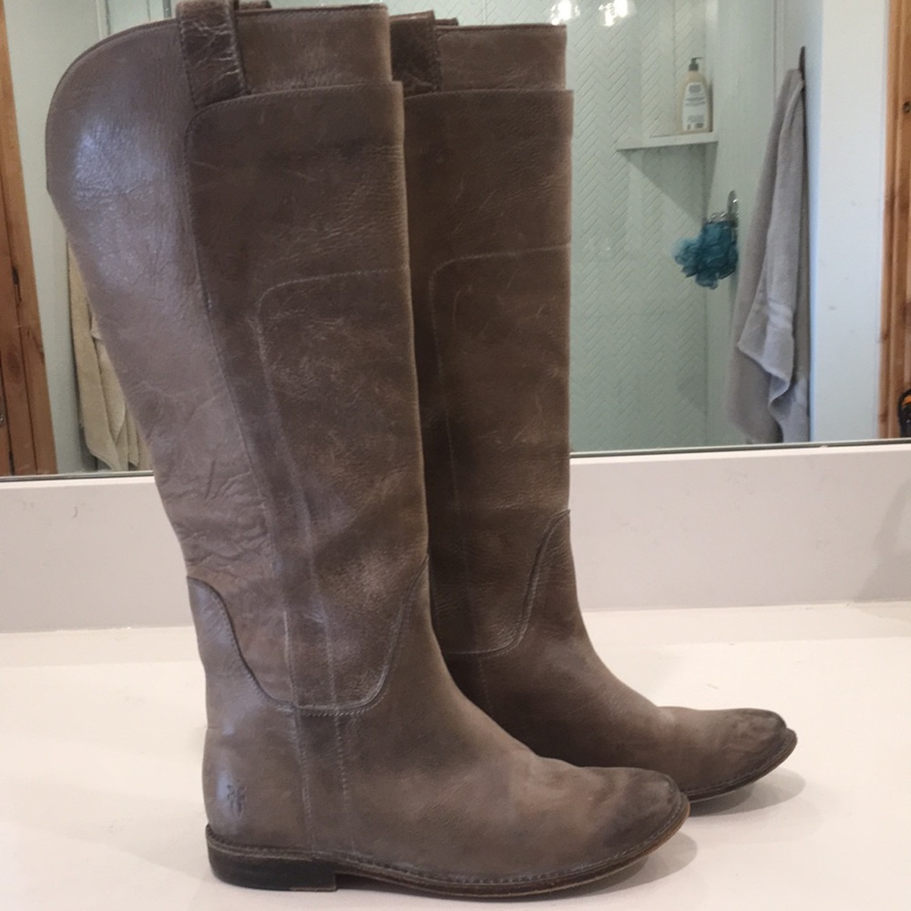 Frye Paige Talk Riding boot - Picture 2 of 7